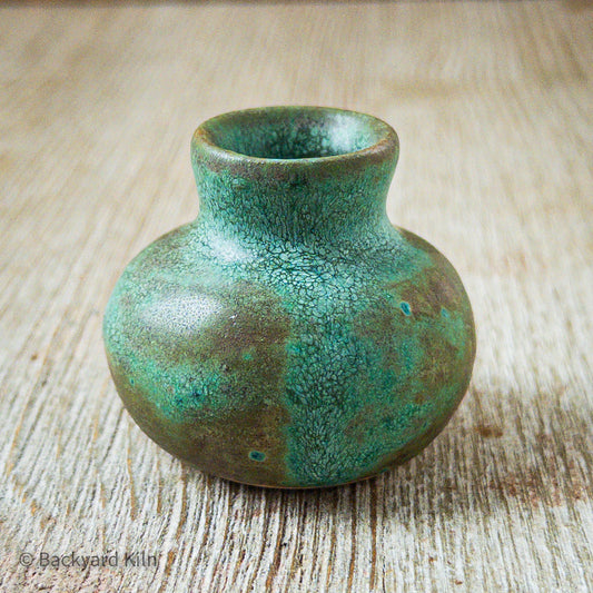 Weathered Turquoise Mini Cat Whiskers Vase by Taylor