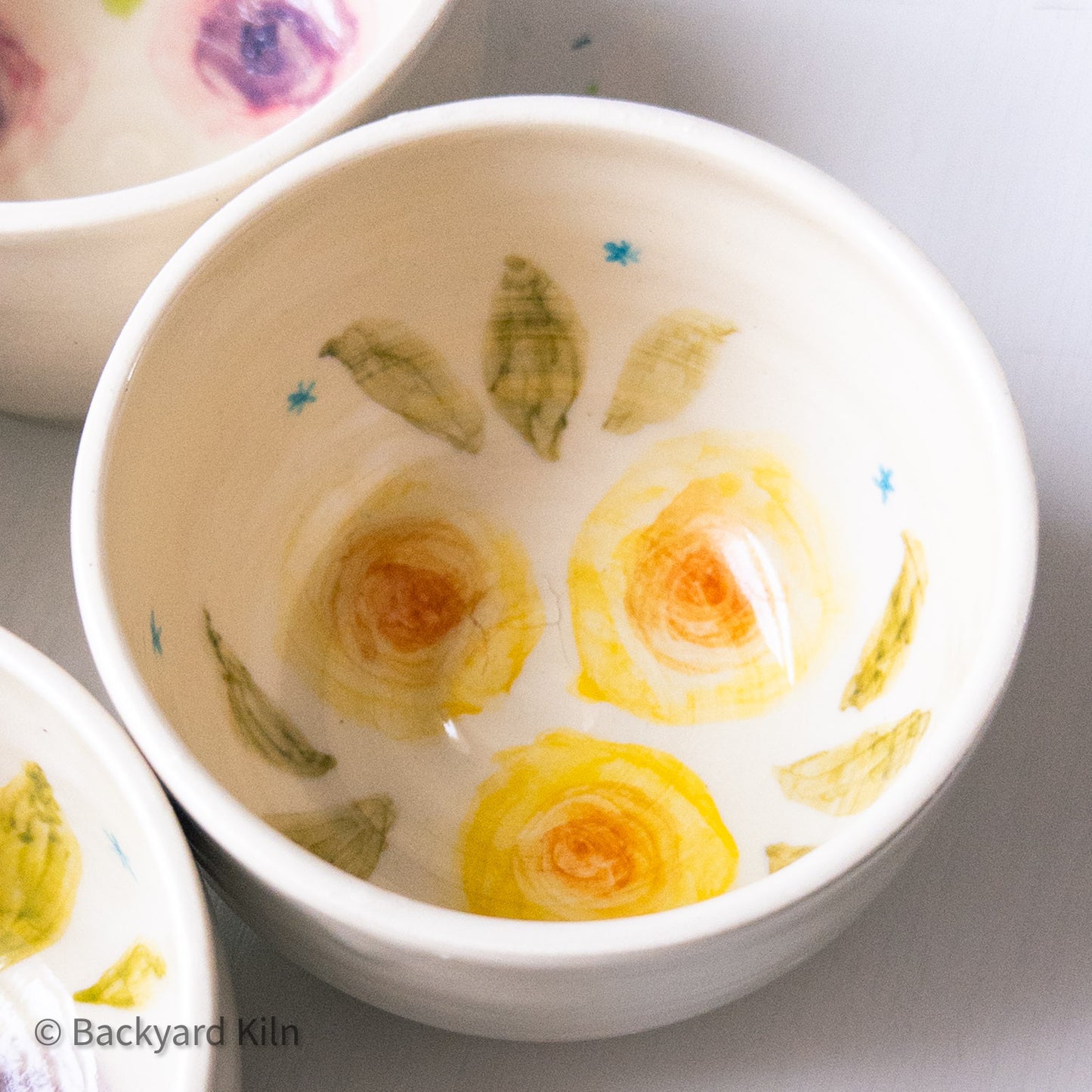 Small Floral Bowl by Taylor