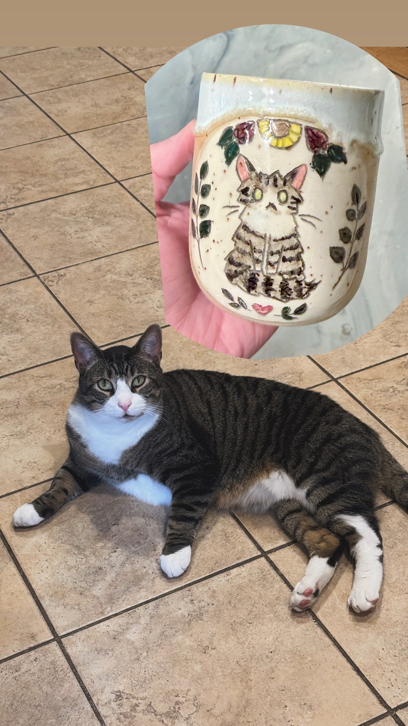 Custom Cat Tumbler #50 - by Taylor