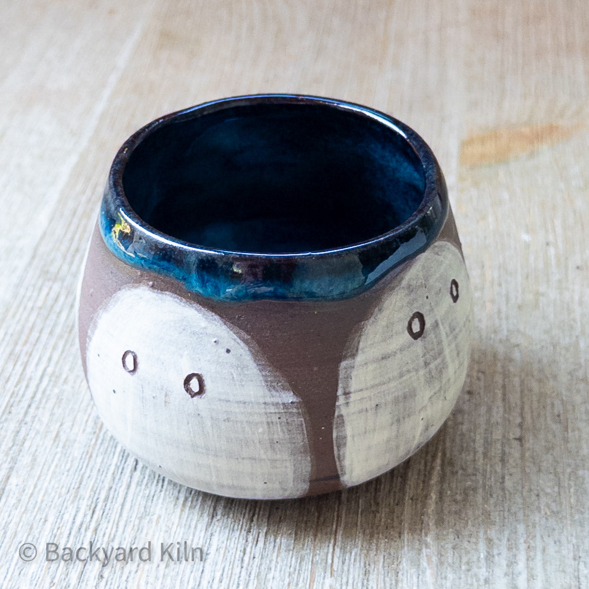 Mini Ghost Mug, Circle Eyes by Taylor