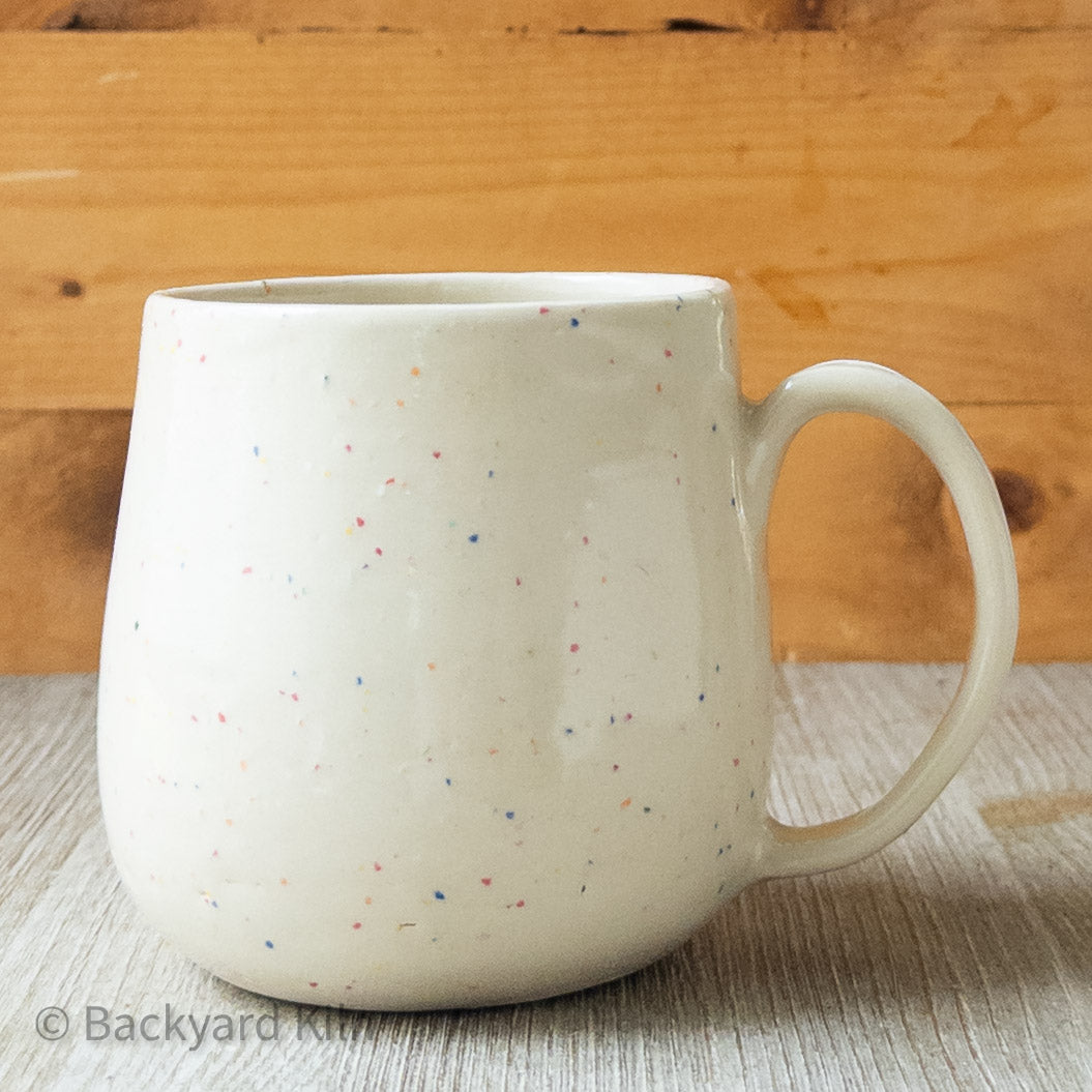 Rainbow Hearts Funfetti Mug #2 by Taylor