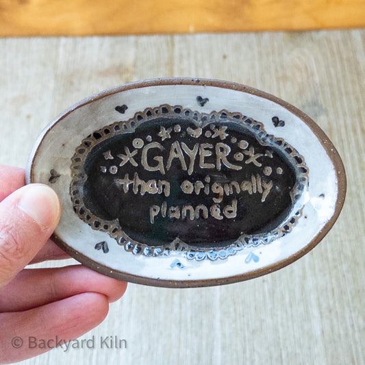 Gayer Than Planned Tray by Taylor