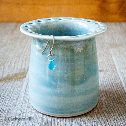 Blue Earring Holder - Taylor