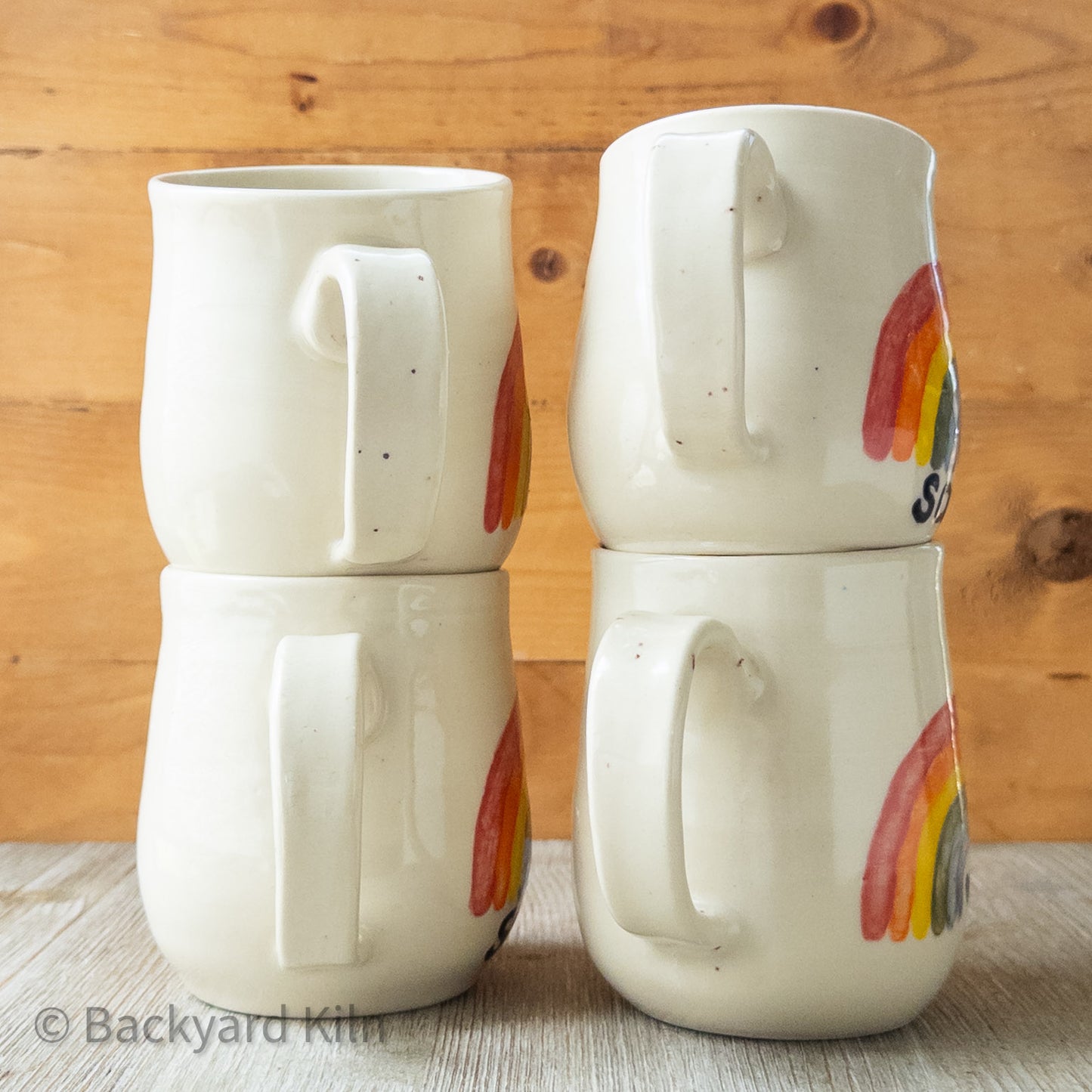 Rainbow Mugs by Taylor