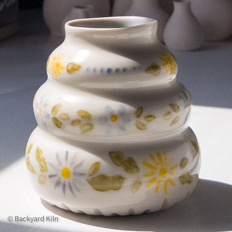 Large Scandi Bubble Bud Vase - Taylor