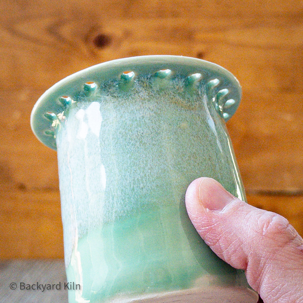 Green Earring Holder - Taylor