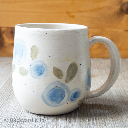 Blue Flowers Mug #6 by Taylor