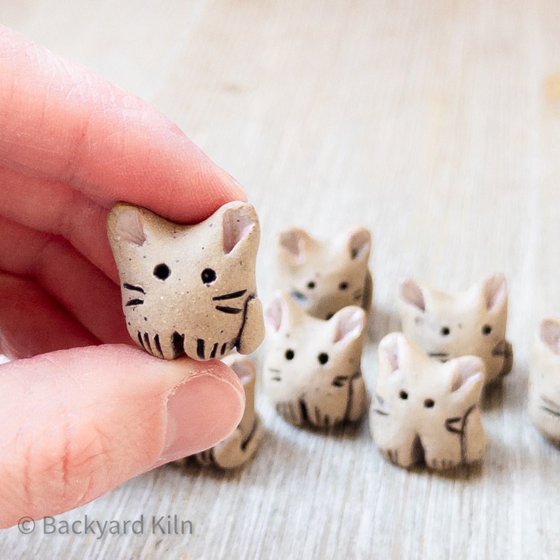 Tan Mini Cats, Assorted by Taylor