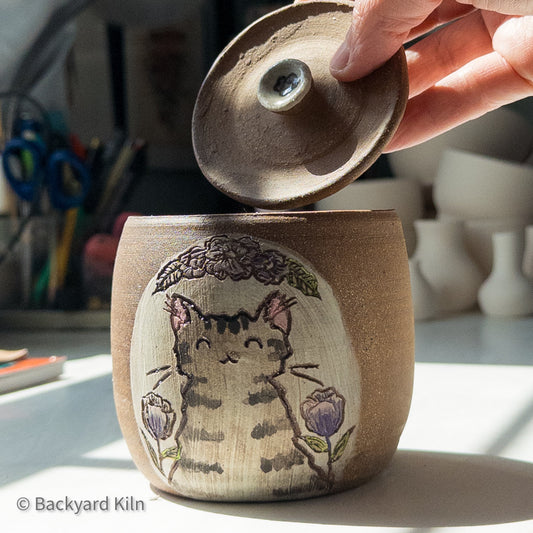Cat Jar by Taylor