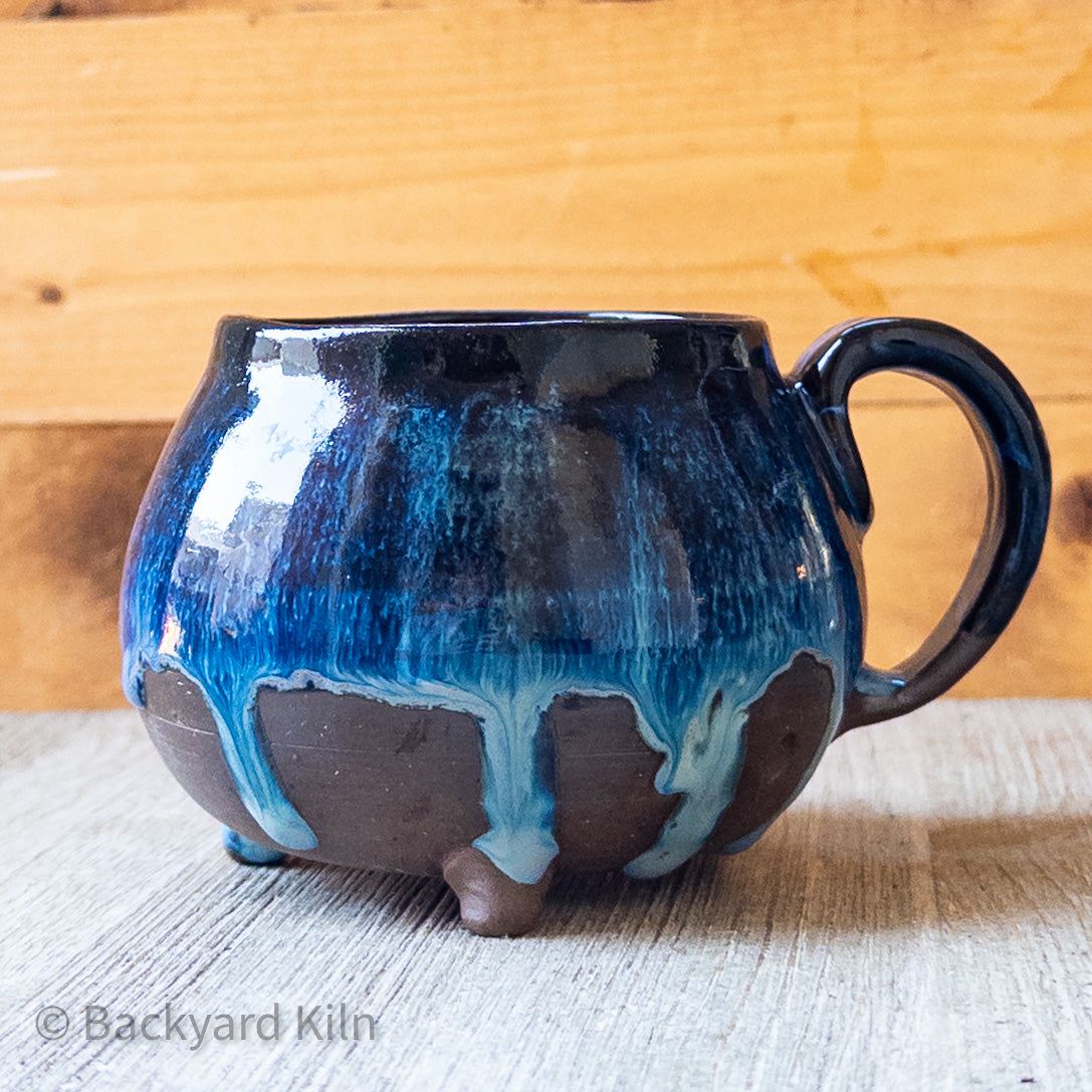 Cat with Stars Cauldron Mug by Taylor