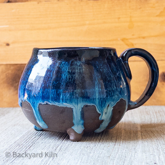 Cat with Stars Cauldron Mug by Taylor