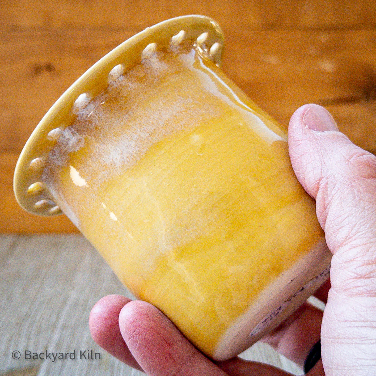 Yellow Earring Holder - Taylor