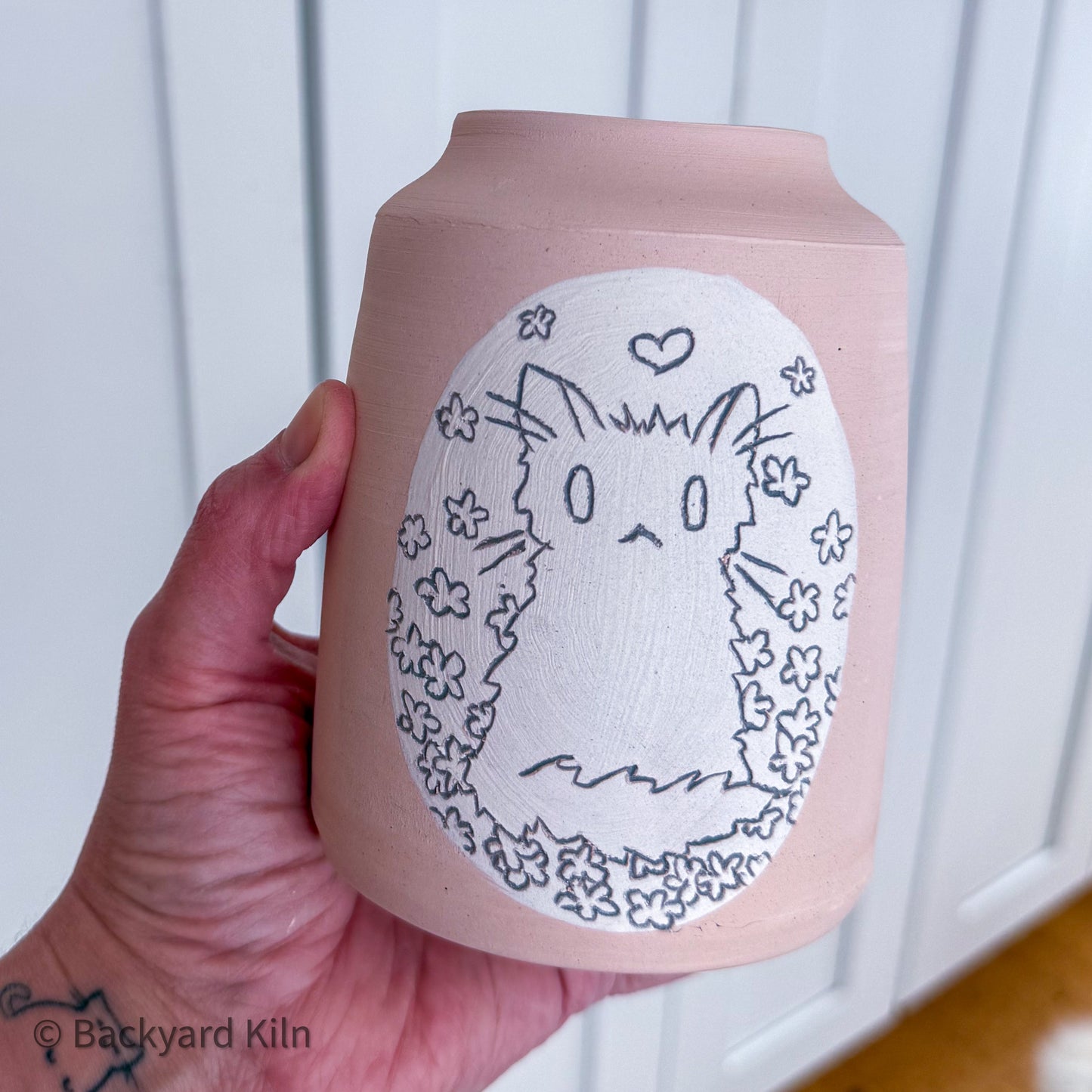 Custom Cat Vase #2 - Taylor