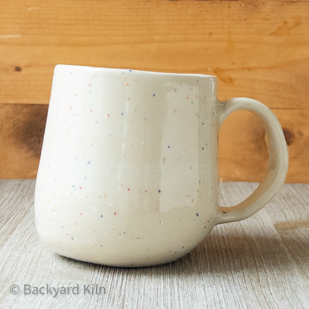 Rainbow Hearts Funfetti Mug #4 by Taylor