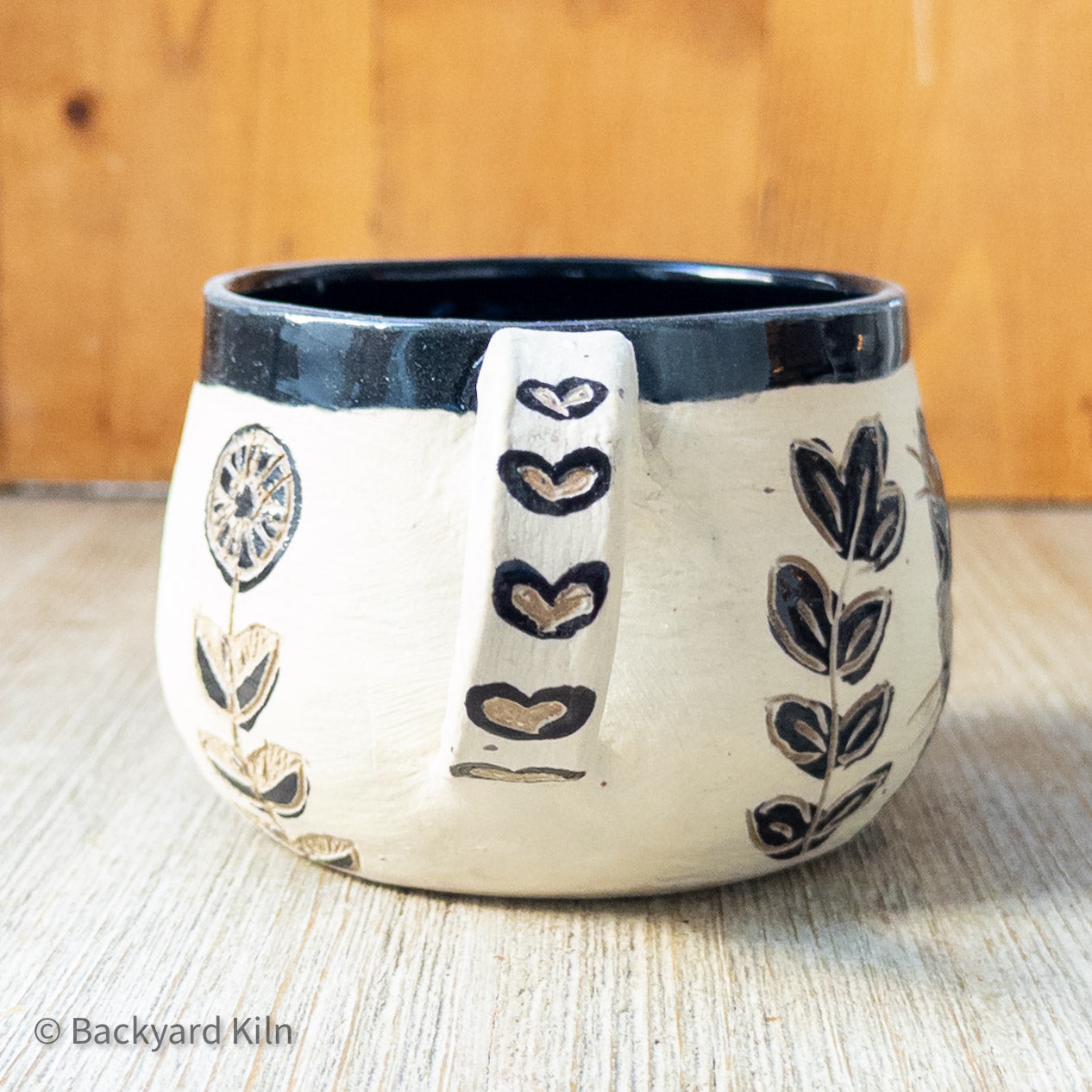 Scandi Black Cat Mug - Taylor