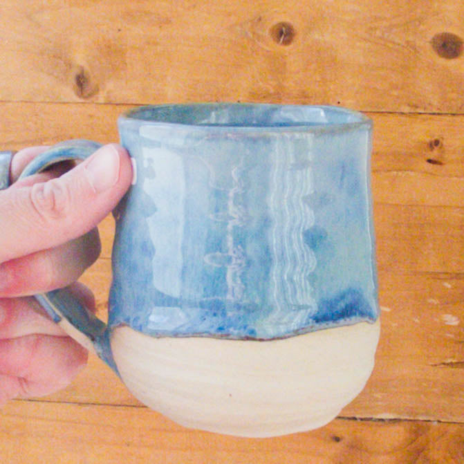 Blue Drippy Mug - Taylor