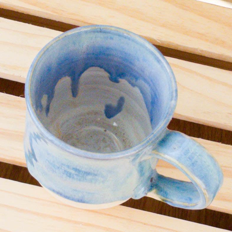 Blue Drippy Mug - Taylor