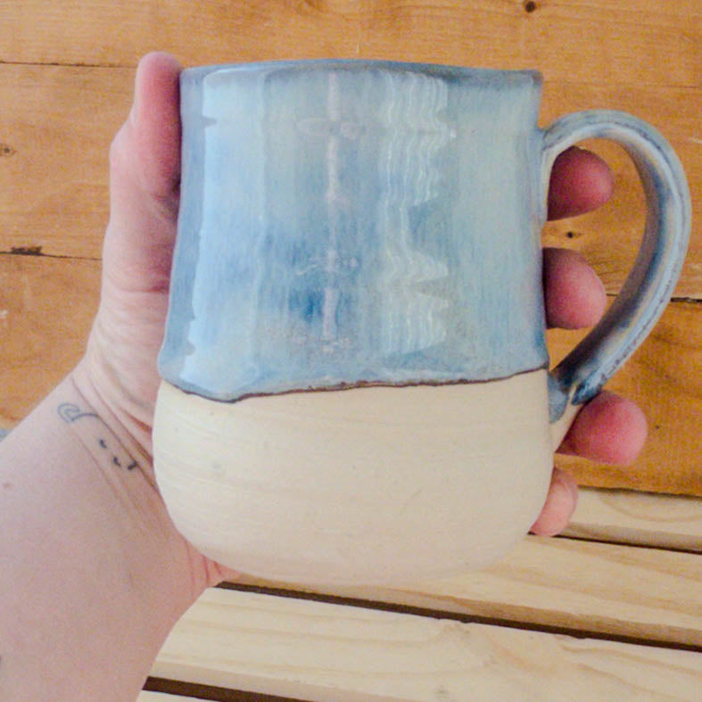 Blue Drippy Mug - Taylor