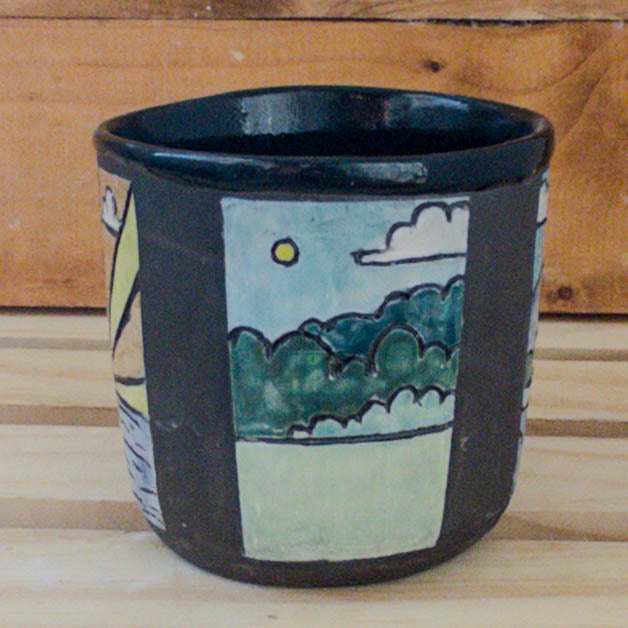 3 Panel Nature Mug - Taylor