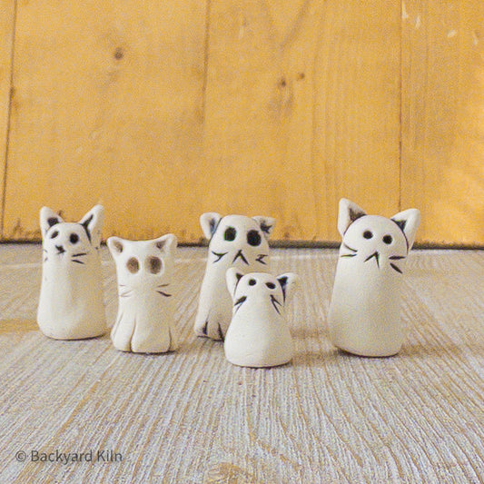 Mini Ghost Cats Assorted - Taylor
