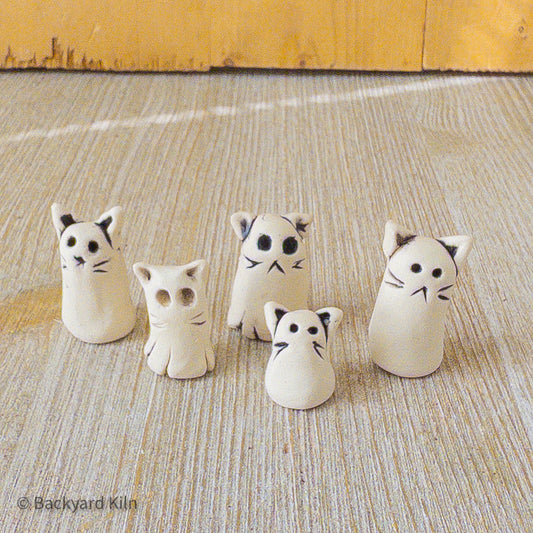 Mini Ghost Cats Assorted - Taylor