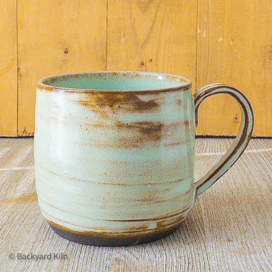 Weathered Aqua Mug #2 - Taylor