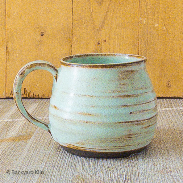 Weathered Aqua Mug #3 - Taylor