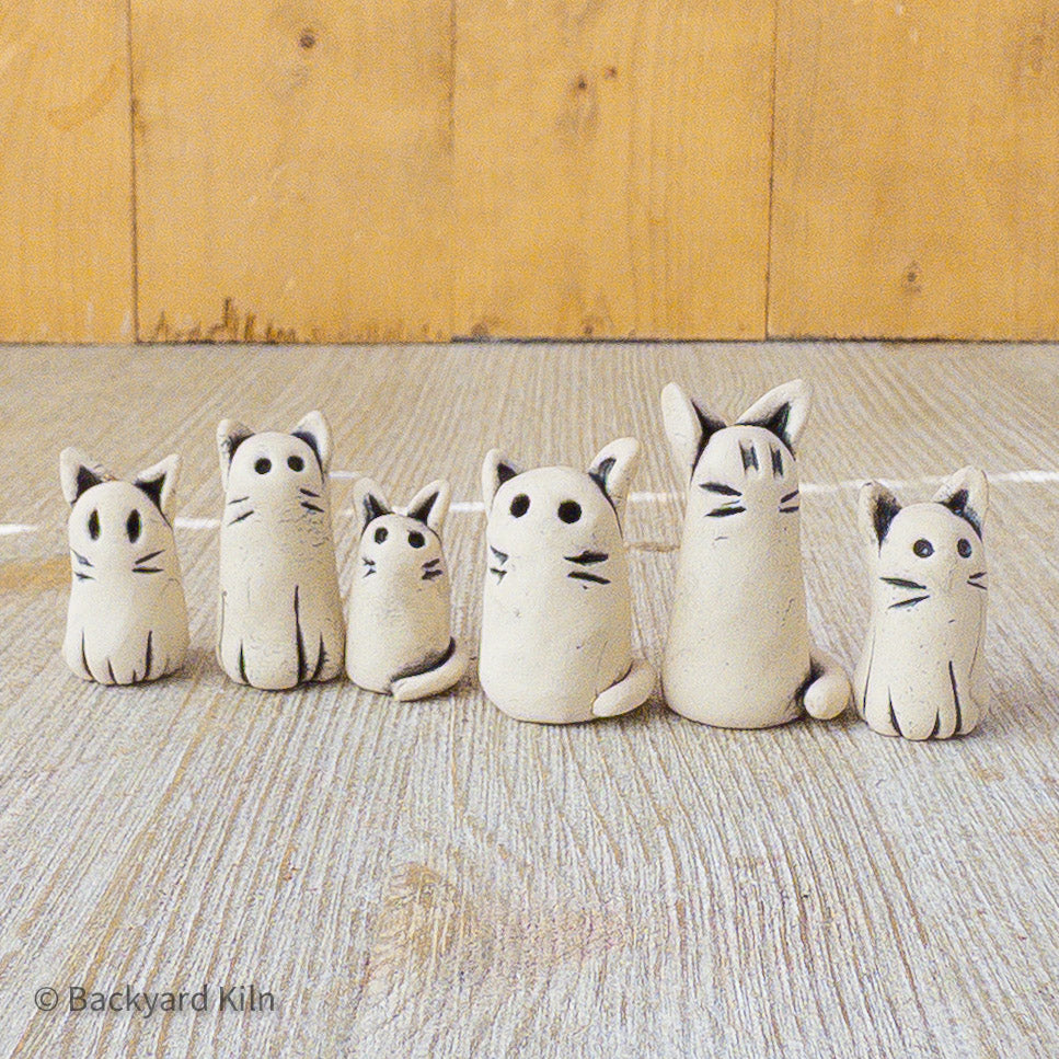 Mini Ghost Cats Assorted - Taylor