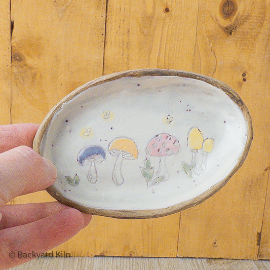 Rustic Mushroom Tray - Taylor