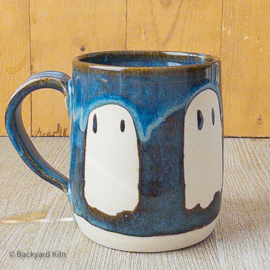 4 Ghost Mug, Dark Blue - Taylor