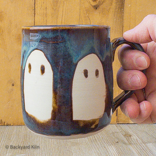 2 Ghost Mug, Dark Blue - Taylor
