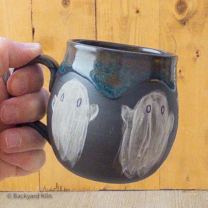 Slip Ghost Hug Mug Dark Blue - Taylor