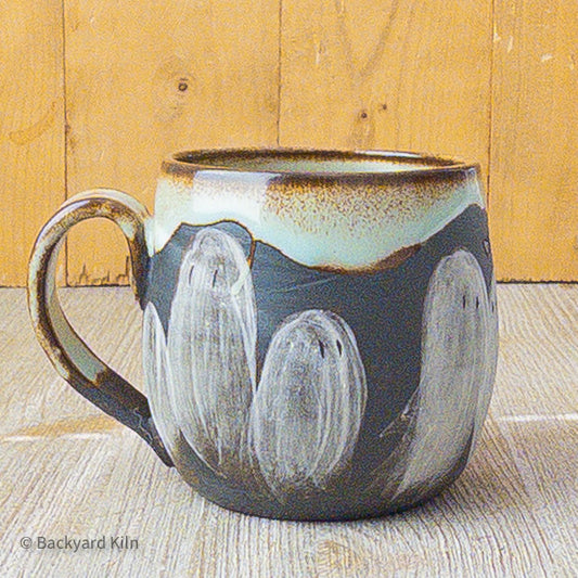 Slip Ghost Families Mug Turquoise - Taylor