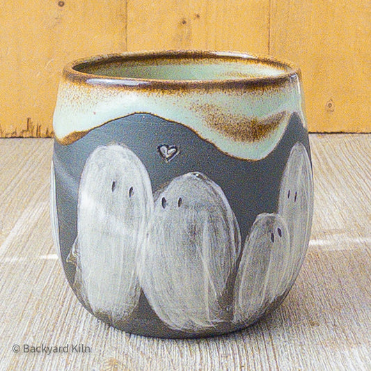 Slip Ghost Families Mug Turquoise - Taylor