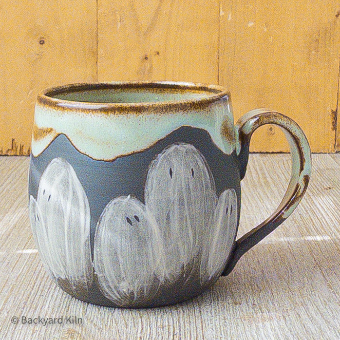 Slip Ghost Families Mug Turquoise - Taylor