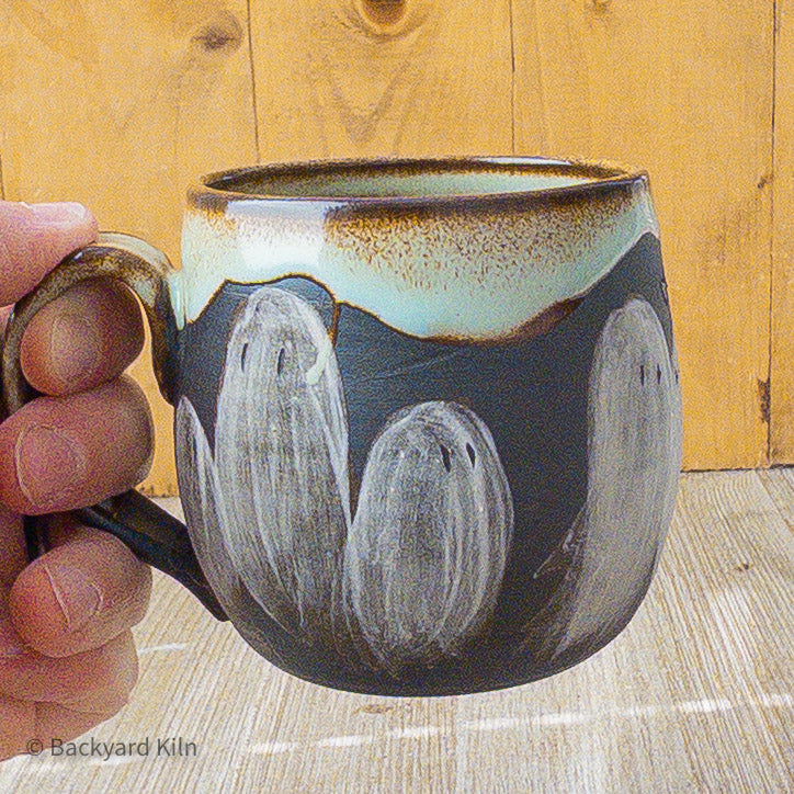 Slip Ghost Families Mug Turquoise - Taylor