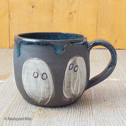 Mini Slip Ghost Mug, Blue - Taylor