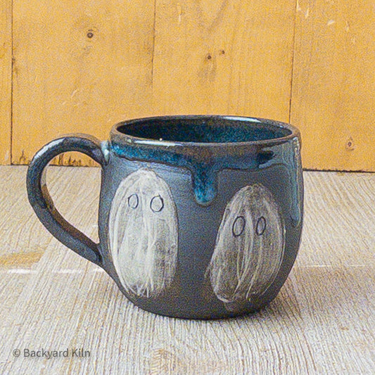 Mini Slip Ghost Mug, Blue - Taylor