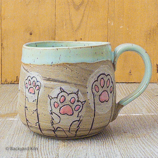 Paws Up Mug Large - Taylor