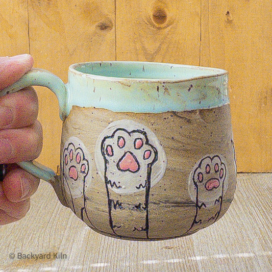 Paws Up Mug Large - Taylor