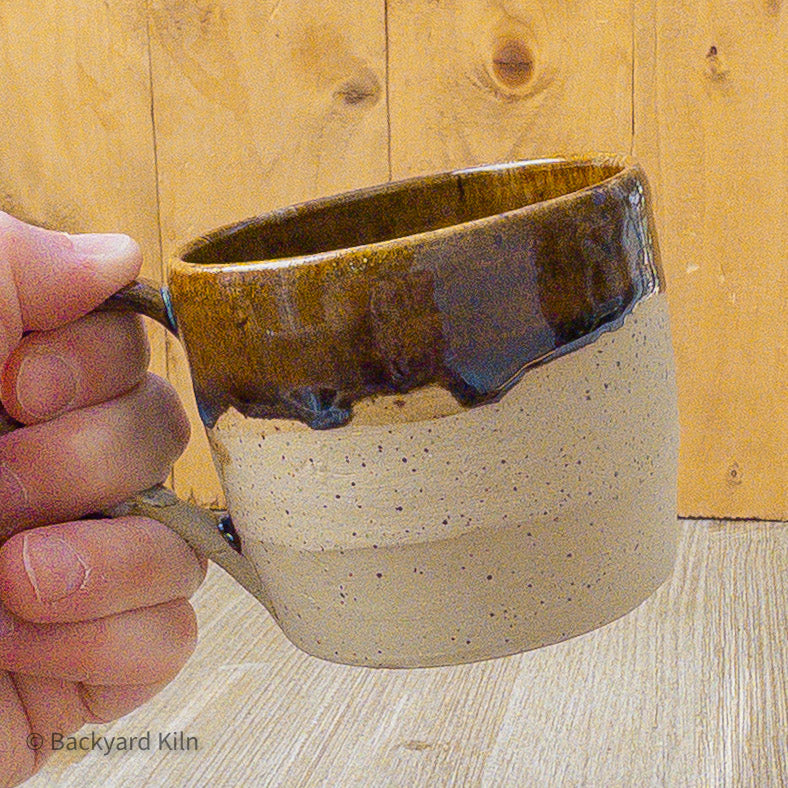 Brown Drip Mug - Sophie