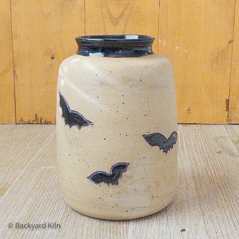 Fundraiser Cat Vase: Cobalt - Taylor