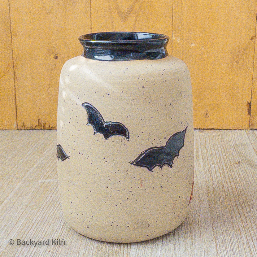 Fundraiser Cat Vase: Cobalt - Taylor