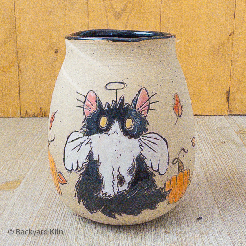 Fundraiser Cat Vase: Frit - Taylor