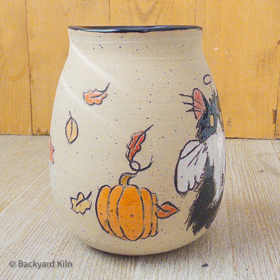 Fundraiser Cat Vase: Frit - Taylor