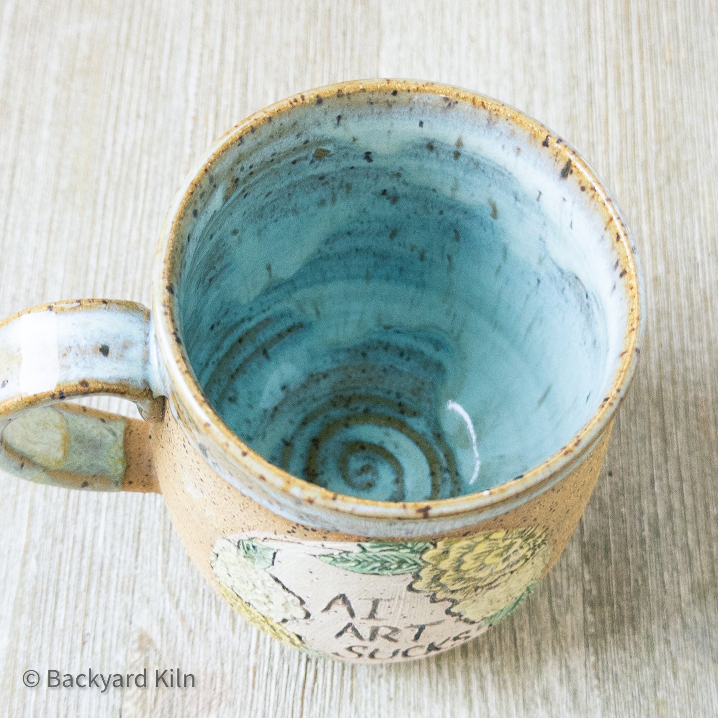 AI Art Sucks Yellow Roses Mug by Taylor