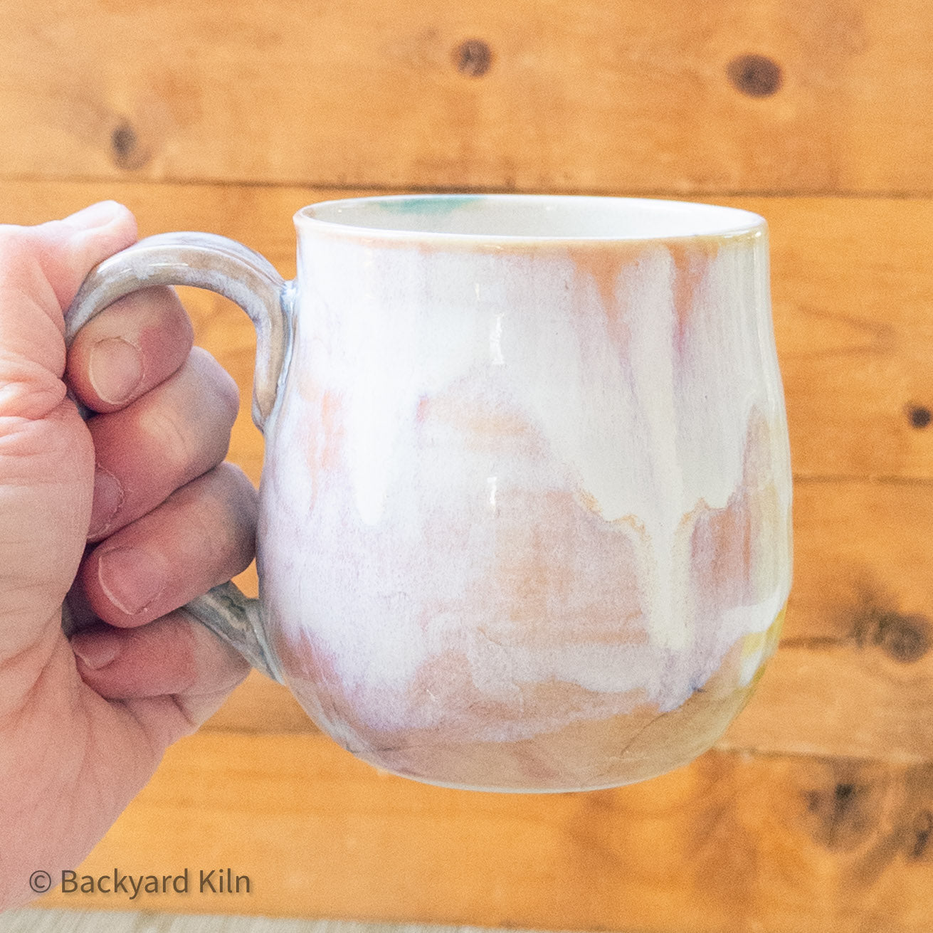 Rainbow Drip Mug #3 by Taylor