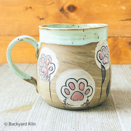 Paws Up Mug Large - Taylor