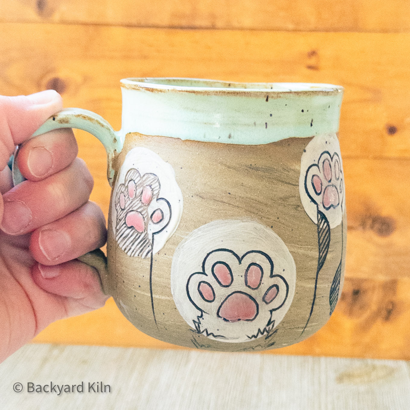 Paws Up Mug Large - Taylor