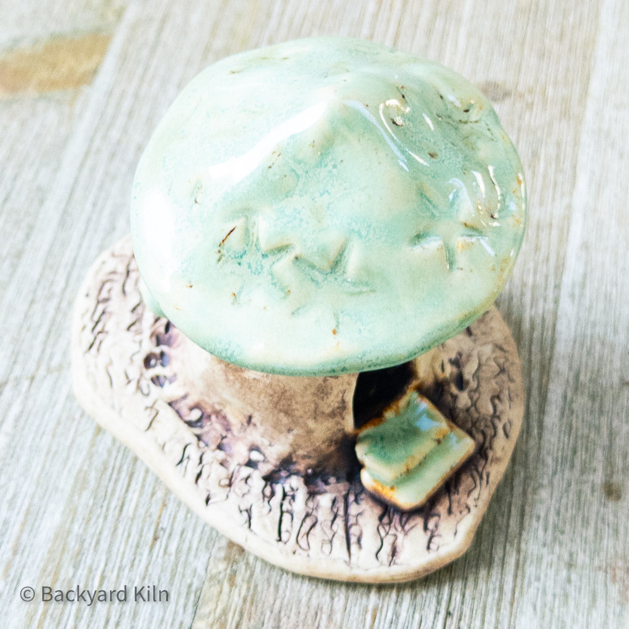 Green Mini Fairy House by Taylor